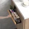 Étagère murale salle bain porte rouleau papier toilette… – vue 4