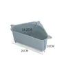 Étagère rangement triangulaire plastique ventouse… – vue 6