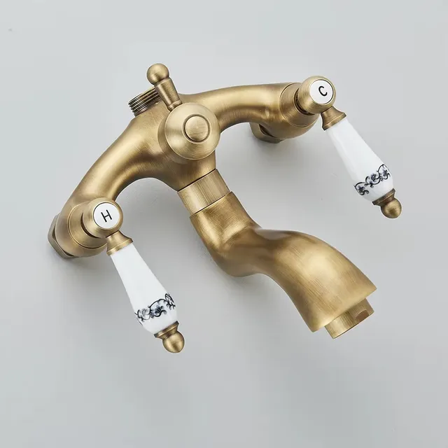 Robinet de baignoire-douche européen rétro avec… – vue 4