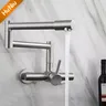 HuNiu robinet de cuisine pliant en acier inoxydable 304 – vue 6