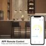 E27 Bluetooth WiFi ampoule LED intelligente 9W gradation… – vue 4