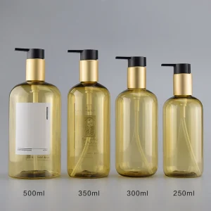 HI HOPlastic-Distributeur de shampoing et de gel douche, bouteille de conditionneur, récipient de gratitude africaine, tous les jours, illable, 300 ml, 500ml