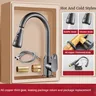 GEGVE robinet de cuisine amovible tête Flexible robinets… – vue 6