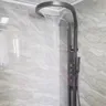 Colonne douche murale noir mat profil…