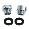 Adaptateur de tuyau de cuisine en cuivre pour machine à laver, filetage hexagonal ou rond, raccords de robinet d’eau, 25mm à 20mm Adaptateur de tuyau de cuisine en cuivre pour machine à laver, filetage hexagonal ou rond, raccords de robinet d’eau, 25mm à 20mm