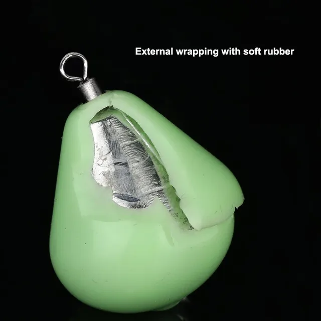 Plombs pêche phosphorescents goutte poire émerillon… – vue 5
