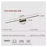 Moderne LED miroir avant lampe salle de bain lampes… – vue 6