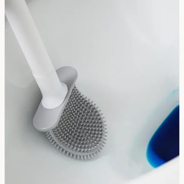 Brosse de toilette murale en silicone – vue 4