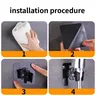Support de pomme de douche mural réglable – vue 5