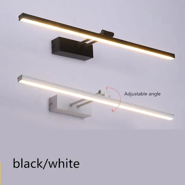 Miroir de salle de bain étanche avec lumière LED