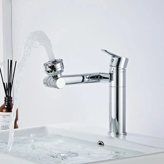 Mitigeur monocommande lavabo évier contemporain bec haut… – vue 7