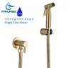 Pulvérisateur de Bidet de toilette à main en or brossé – vue 2