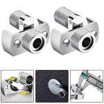 Robinet réglable à 40 degrés, pied incurvé coudé 26/36mm, vis excentrique, adaptateur de robinet d&rsquo;angle en cuivre, accessoires de robinet de cuisine