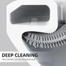 Brosse de toilette anti-fuite d'eau avec base en Silicone – vue 4
