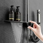 Système de Pommeau de Douche à Haute Pression pour Salle de Bain Complète, Accessoire de Luxe