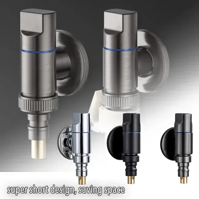 Robinet laiton angle sortie unique interrupteur… – vue 2