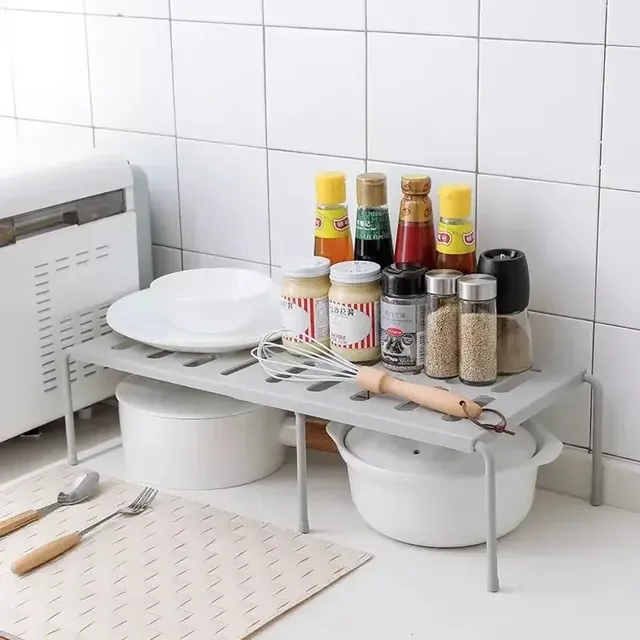 Étagère rangement placard cuisine gain place compacte… – vue 3