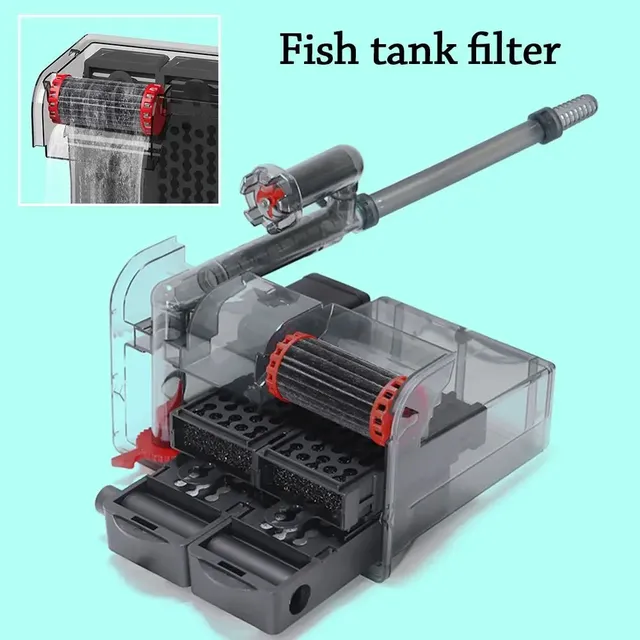 Cascade filtre d'aquarium mural purificateur d'eau à… – vue 4