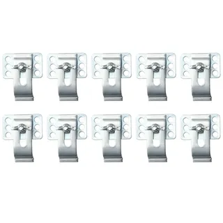 Kit clips évier acier inoxydable argent paquet dix sous plan…