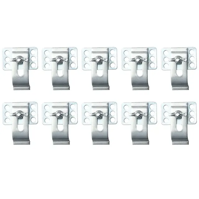 Kit clips évier acier inoxydable argent paquet dix sous…