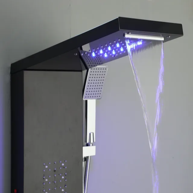 ZAPPO système de tour de panneau de douche avec pomme de… – vue 4