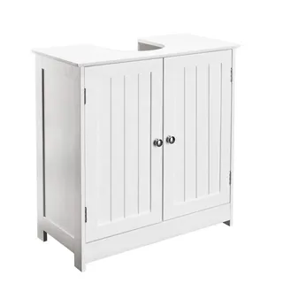 Meuble souslavabo vasque blanc bois MDF15mm 120x79x50cm autoportant…
