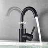 Robinet de lavabo de salle de bains en acier inoxydable… – vue 3