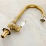 Robinet de lavabo en laiton vintage à poignée unique… – vue 5