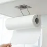 Porte papier hygiénique mural suspendu sous meuble acier… – vue 5