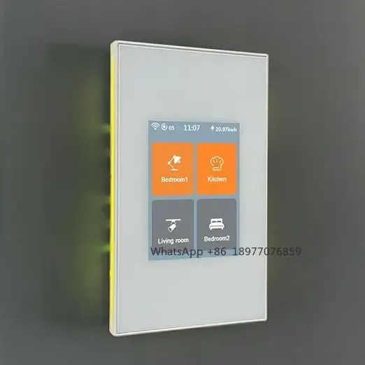 Panneau d'écran tactile LCD commutateur intelligent 4…