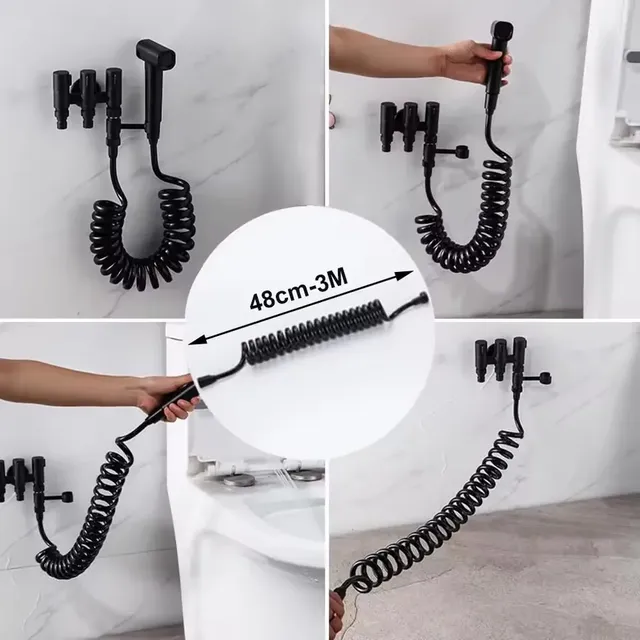Tuyau de douche en ligne téléphonique – vue 5