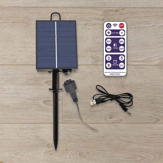 Boîte de batterie solaire pour lampes LED extérieures et… – vue 2