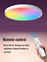 Ewelink-Plafonnier LED Intelligent RVB Ultra Mince – vue 4