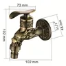 Plan-Robinet d'eau froide de style vintage – vue 6