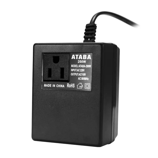 Convertisseur tension voyage compact 200W portable 220V… – vue 4