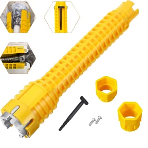 Clé d’évier de salle de bains, outil d’installation de plomberie, robinet de tuyau d’eau domestique, Valve d’angle de bassin de légumes, entretien et Dis d’évier Clé d’évier de salle de bains, outil d’installation de plomberie, robinet de tuyau d’eau domestique, Valve d’angle de bassin de légumes, entretien et Dis d’évier