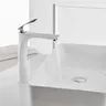 Robinets de lavabo de couleur blanche – vue 3