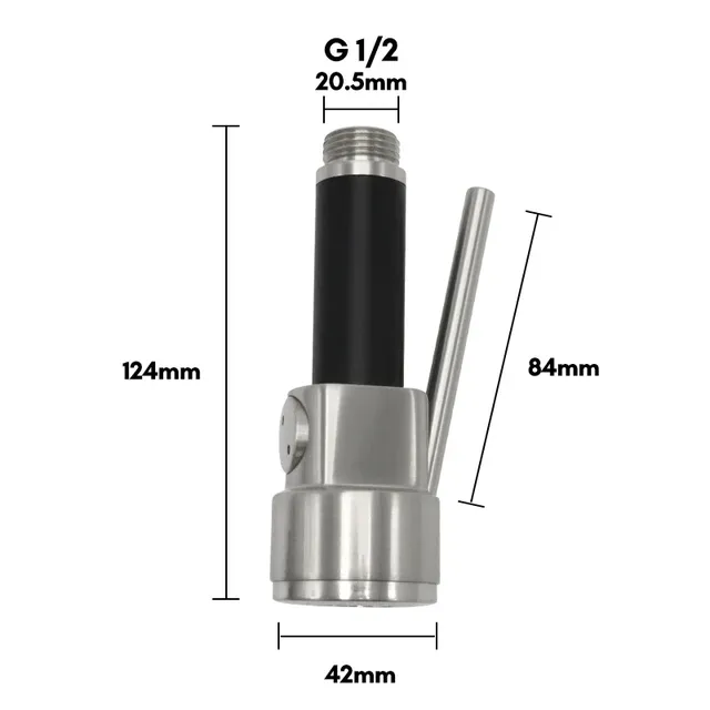 Robinet de cuisine extractible – vue 3