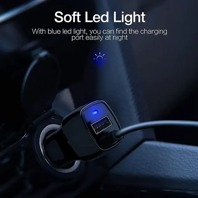 Chargeur de voiture à charge rapide pour Samsung S21 – vue 2