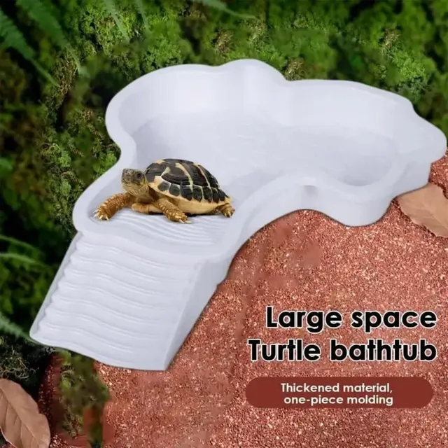 Bol d'eau de piscine de bain tortues avec antidérapant… – vue 5