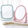 Miroir en plastique de bureau rond personnalisé – vue 4
