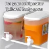 Bouilloire à eau avec distributeur de boissons, jus froid, limonade, stockage de liquides précieux, organisateurs de réfrigérateur extérieurs, 3,5 l, E27