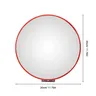 Miroir d'angle rond grand Angle à lentille convexe – vue 4