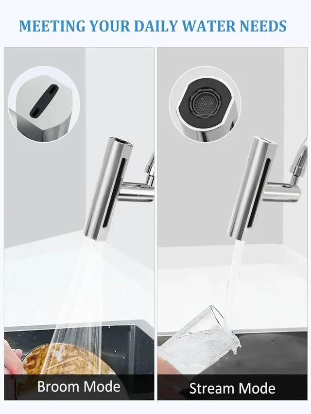 Robinets de cuisine cascade 4 en 1 – vue 5