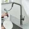 Mitigeur cuisine extractible or rose brossé évier… – vue 5