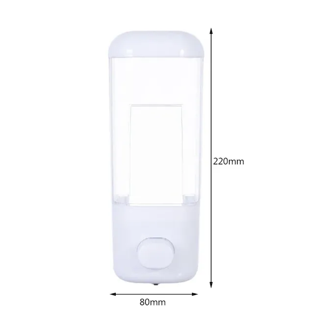 Distributeur de savon manuel mural sans perceuse – vue 6