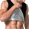 Debardeur sauna hommes néoprène thermorefléchissant noir… – vue 4