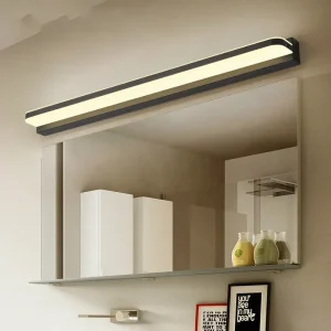 LED miroir lumière étanche moderne cosmétique acrylique applique pour salle de bain applique lampe miroir lumière