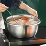 Ensemble bassin multifonctionnel acier inoxydable trois… – vue 2