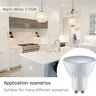Tuya GU10 WIFI Smart LED Ampoules RGB CW Blanc 5W… – vue 4